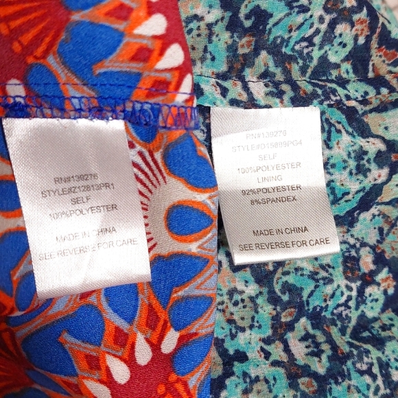 2 Daniel Rainn Lightweight Blouses, size M - Picture 6 of 6